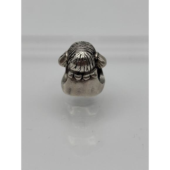 AUTHENTIC PANDORA‎ 925 ALE STERLING SILVER LITTLE GIRL CHARM PENDANT 790375 - Picture 4 of 7